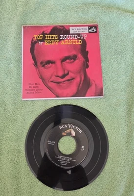 Eddy Arnold - Top Hits Round Up 45  RCA Victor EPA 624 Very Good Cond. - Image 1 of 2