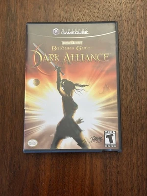 Baldur’s Gate Dark Alliance Nintendo GameCube Forgotten Realms Complete CIB - Image 1 of 4