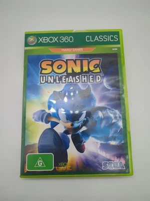 Sonic Unleashed Xbox 360 With Manual PAL Complete Classics Sega  - Image 1 of 4