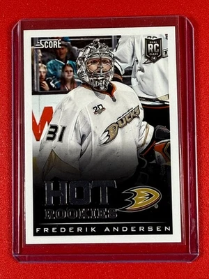 2013-14 Panini Rookie Anthology Score Update Frederik Andersen #721 (RC) - Image 1 of 2