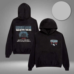 Kendrick Lamar 2025 Grand National Tour Merch Auto Repair LA,TA,M Two Sided Hood - Picture 1 of 5