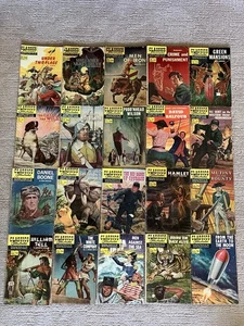 VINTAGE KONVOLUT 20 KLASSIKER ILLUSTRIERTE COMICS BUCH 86-105 50ER-60er JAHRE - Bild 1 von 10