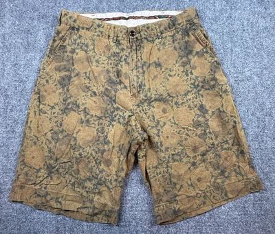 Pantalones Cortos de Vestido Vintage Polo Ralph Lauren Multicolor Paisley Talla 30 Ajustables Foto 1 de 4