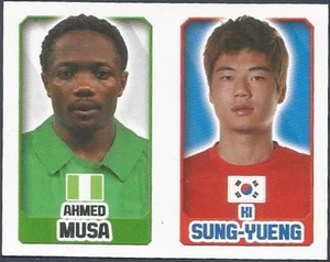 Topps England 2014- #296-383-Nigeria-Ahmed Musa-Südkorea-KI Sung-Yueng - Bild 1 von 1