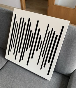 Vicoustic Akustikpanel Absorber Diffusor: Ultra Wavewood 3 Stück in matt weiß - Bild 1 von 7