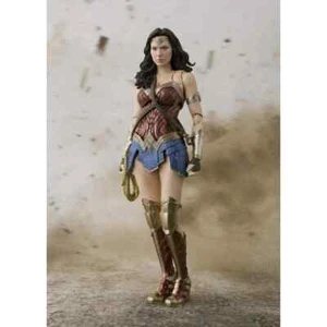 FIGURA DE MUJER MARAVILLA BANDAI S.H.FIGUARTS DC COMICS LIGA JUSTICIA NUEVA SELLADA EE. UU. - Imagen 1 de 8