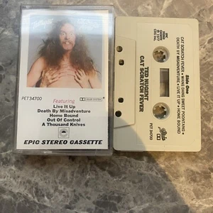 TED NUGENT Cat Scratch Fever Cassette Tape EPIC 1977 (US IMPORT) Rare - Picture 1 of 3