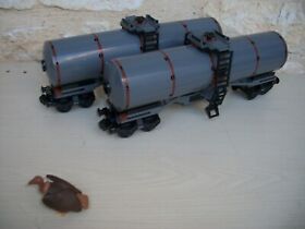lego rare train, lot x2, tanker, more long (10016 tanker) modified.