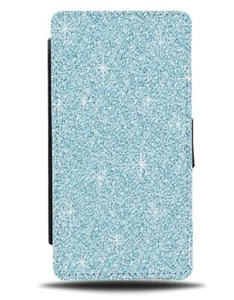Neuwertig grün Glitzerdruck Flip Geldbörse Etui bedruckt glitzernde Wirkung Mädchen F568 - Bild 1 von 3