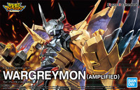 Bandai Spirits Digimon Wargreymon Amplified Figure-rise Model Kit USA Seller