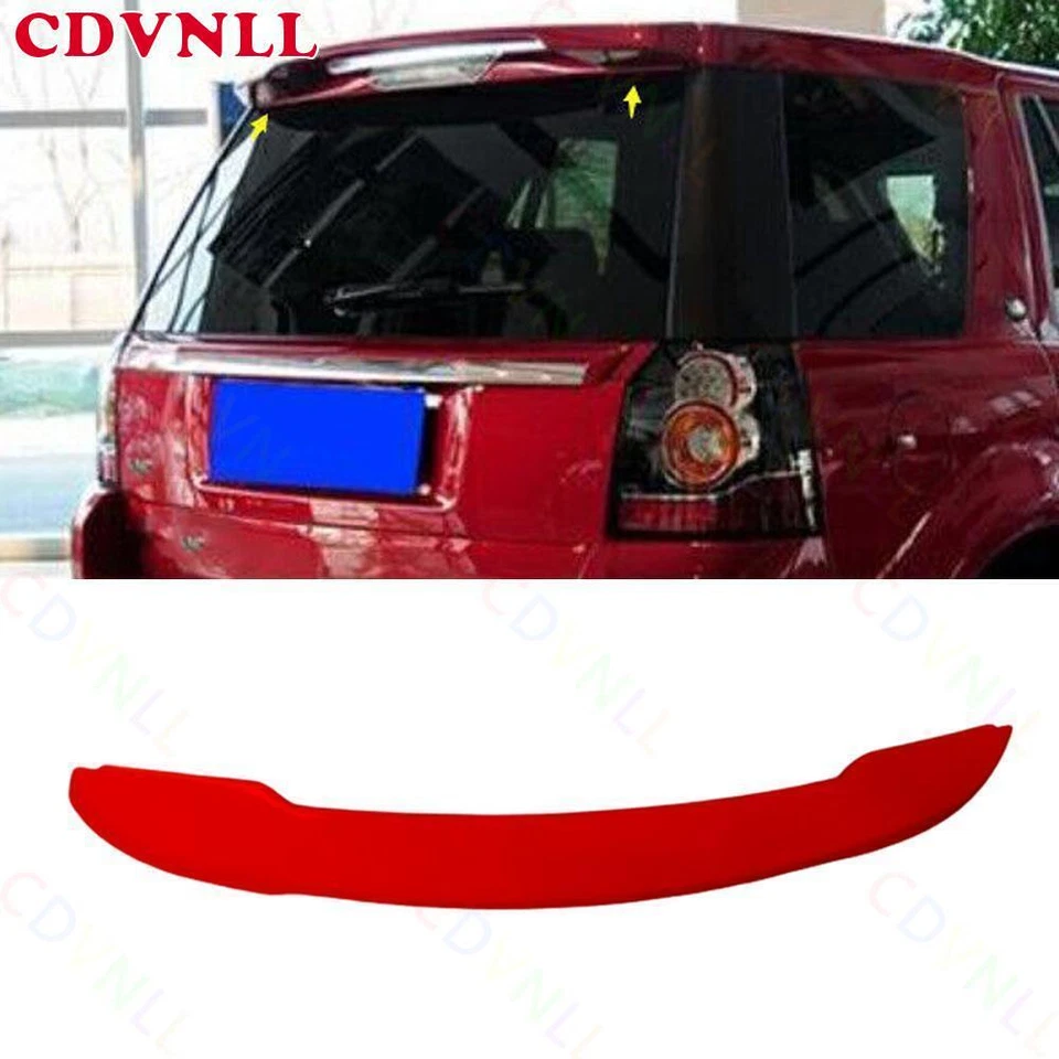 Alerón trasero rojo brillante para LR Freelander 2 LR2 2008-15 1x Foto 1 de 4