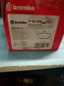KIT PASTIGLIE FRENO ANTERIORE BREMBO CLIO DACIA Peugeot P68008 - Foto 1 di 3