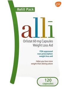 ✨️ Orlistat 60mg Weight Loss Aid - 120 Count ✨️