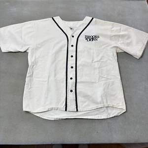 Vintage Brooks & Dunn Baseball Jersey Men's XL White Country Music Concert Shirt - Picture 1 of 7