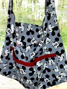 Mickey Mouse handmade Tote Bag-Large - Picture 1 of 3