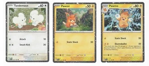 Pawmi Pawmo Tandemaus - Paldean Collector’s Chest Cosmos Holo Foil Set - 074/193 - Bild 1 von 1