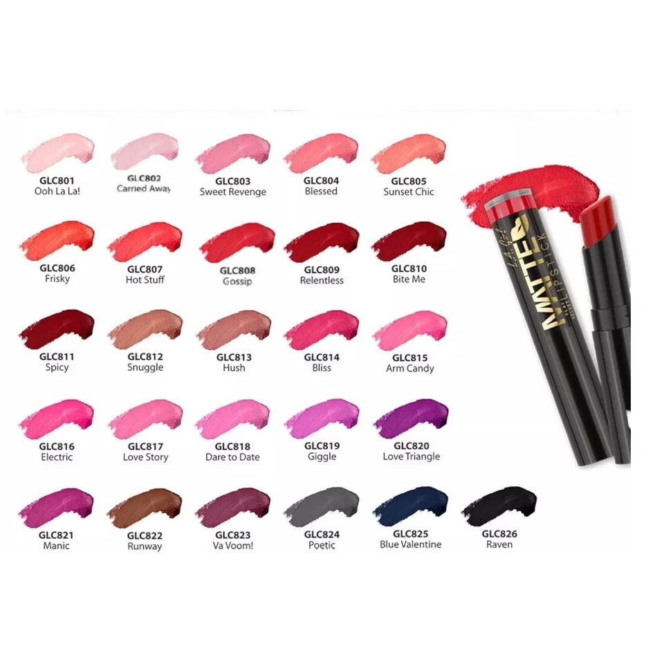 L.A Girl Matte Flat Velvet Lipstick- Pick Your 1 Color - * royal_sunrise - Image 1 of 1