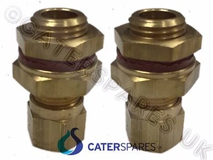 HEATING ELEMENT BRASS COMPRESSION ROD GLANDS BAIN MARIE WET WELL 1/4" BSP 8mm - Picture 1 of 2