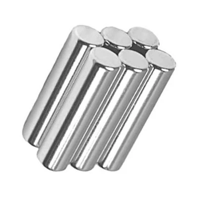 Lot 10 25 50 1/4 x 1 inch Neodymium Rare Earth Cylinder Magnets N48 Wholesale - Image 1 of 2