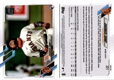 Chadwick Tromp 2021 Topps Baseball Card 221  San Francisco Giants