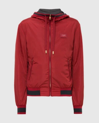 Dolce & Gabbana Kapuze Bomber Jacke, Hochwertiges Designer Herren Kleidung - Bild 1 von 4