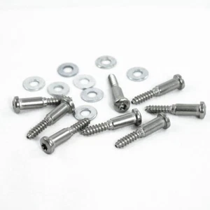 NEW OEM Dishwasher Dishrack Track Roller Screw and Washer 5303943103 - Picture 1 of 3