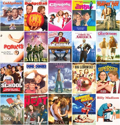 Comedy DVD Lot Huge Pick and Choose Own Cheap Used Movies Combined Shipping - Image 1 of 2