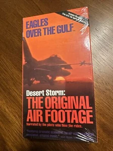 Eagles Over the Gulf - Desert Storm The Original Air Footage VHS 1991 New - Imagen 1 de 6