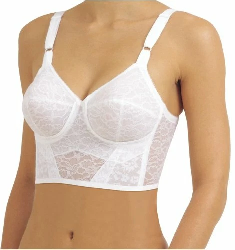 Rago Lacette 3/4 Length Bra White Style 2201 - Image 1 of 1