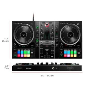 Hercules DJControl Inpulse 500 2 deck USB DJ controller for Serato DJ and DJUCED - Picture 1 of 6