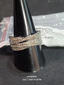 Bomb Party RG26762- A Heartfelt Connection, Sz 10 Dark Smokey Topaz Cubic Zircon - Picture 1 of 4