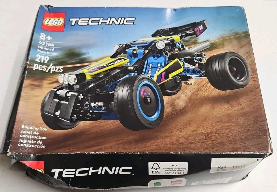 LEGO Technic Off-Road Race Buggy Car 42164 (Factory Sealed /Dented Box) - Image 1 of 4