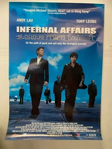 Infernal Affairs Australian One-sheet MOVIE POSTER cult HK Hong Kong film noir - Picture 1 of 5