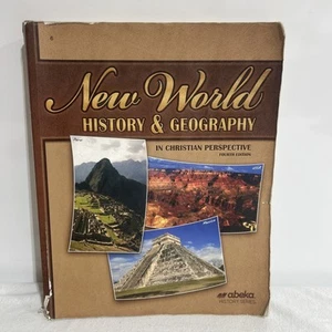 Abeka New World History & Geography Student Text (4th Edition) 6th Grade USED - Picture 1 of 11