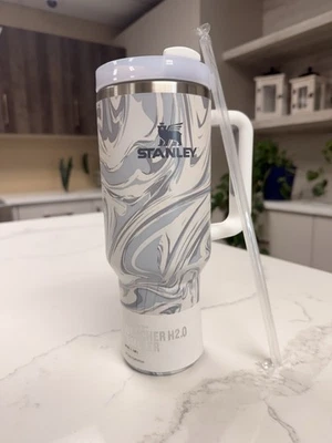 Stanley Quencher H2.0 Tumbler 40oz Limited Edition Polar Swirl - Image 1 of 2