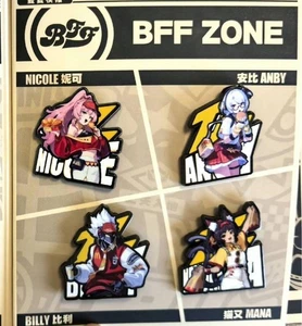 Zenless Zone Zero McDonald's Collaboration Limited Metal Badge set of 4 JPN - Picture 1 of 3
