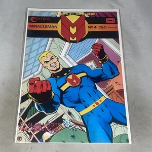 MiracleMan #4 Eclipse Comics 1985 Alan Moore & Alan Davis- - Picture 1 of 1