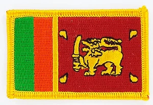 AUFNÄHER Patch FLAGGEN flagge Sri Lanka flag Fahne 7x4.5cm - Bild 1 von 1