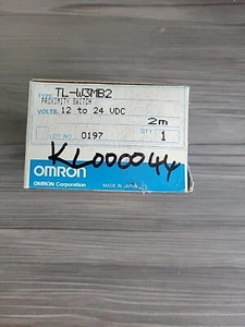 Omron TL-W3MB2 Inductive Proximity Sensor 12..24VDC 2m Cable - Picture 1 of 2