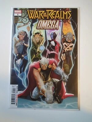 WAR OF THE REALMS: OMEGA #1 - 1ST JANE FOSTER AS VALKYRIE - 2019 Marvel comics  - Image 1 of 2