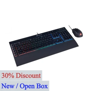 Combo de teclado y mouse para juegos Corsair K55 y HARPOON RGB - Imagen 1 de 9