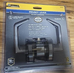 BRINKS COMMERCIAL Heavy Duty Lever Satin Chrome Bed/Bath Privacy Door Handle - Picture 1 of 4