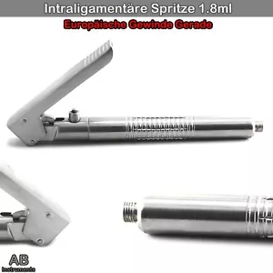 Intraligamentäre Spritze 1,8 ml EU Injektionsspritze Zahnspritze Anästhesiologie - Bild 1 von 5