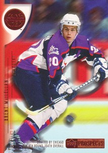 2001-02 UD Prospects CHL Hockey #33 Brent Maclellan