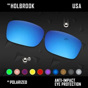 Anti Scratch Polarized Replacement Lens for-Oakley Holbrook OO9102 Options - Picture 1 of 37
