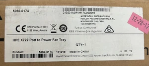 HPE X722 PORT TO POWER FAN TRAY - Picture 1 of 3