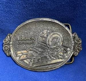 1979 The Great American Buckle Co- A.B.Dick Co Service Training Belt Buckle - Picture 1 of 4