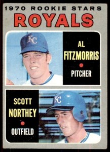 1970 Topps Royals 1970 Rookie Stars - Al Fitzmorris/Scott Northey Rookie . #241