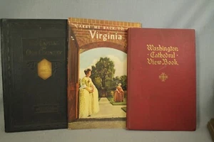 3 vintage Washington Cathedral View Book The Capital of our Country Old Virginia - Picture 1 of 12