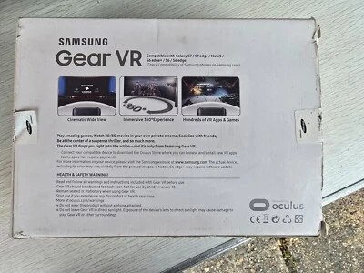 Samsung Gear VR SM-R323 Virtual Reality Headset - Black - Image 1 of 2